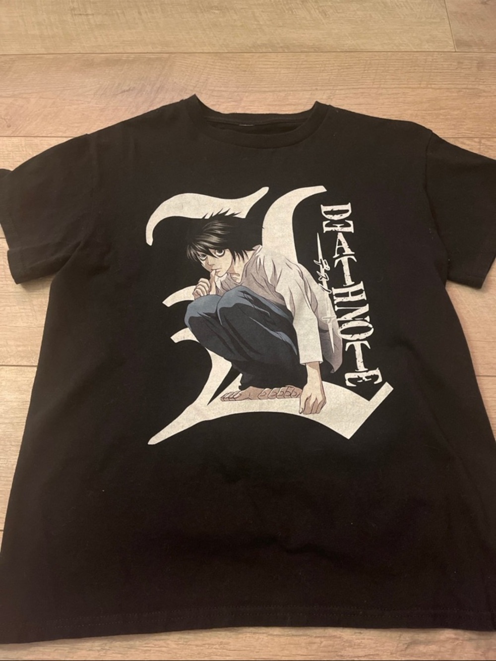 Black Death Note Graphic Tee - women